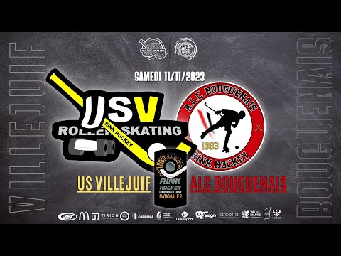 N2 - J4 - 2023 2024 - RINK HOCKEY - US VILLEJUIF vs ALC BOUGUENAIS