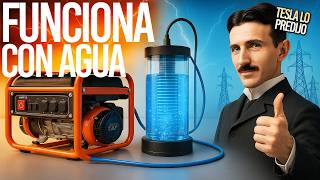 🔥 ¡Adiós Gasolina! Hice un Generador Eléctrico que Funciona SOLO CON AGUA