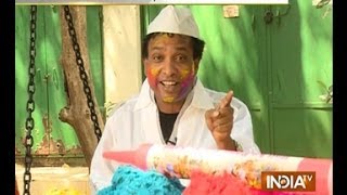 Watch:Political poetry with comedy on this HOLI with Sunil Pal