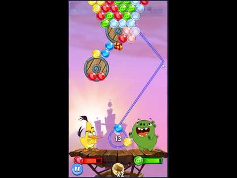 Angry Birds POP 2 Level 46 - NO BOOSTERS 😠🐦📌 | SKILLGAMING ✔️