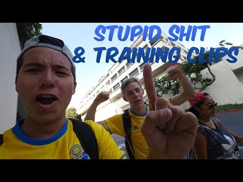 PWG vlogs - LA memories - Training Clips and Stupid Shit