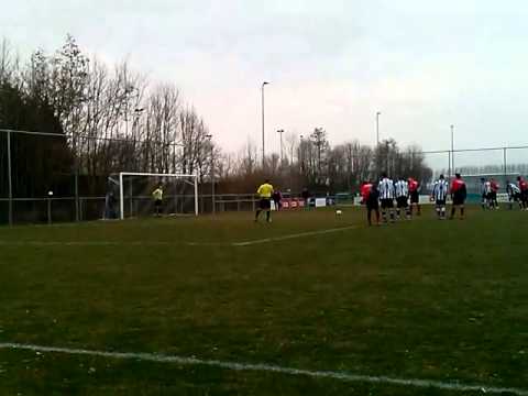 Penalty 0-1 IJzendijke - Oostburg 15-3-2015