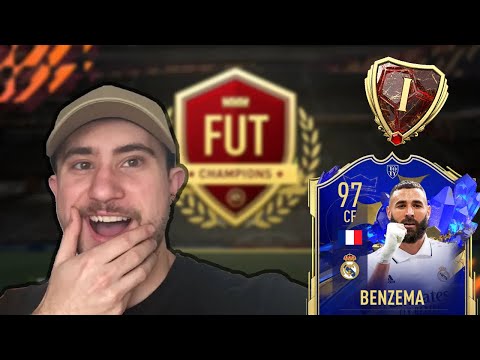 FUT CHAMPS RANK 1 20-0 HIGHLIGHTS WITH 97 TEAM OF THE YEAR BENZEMA! | FIFA 23 Ultimate Team