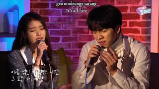 Download lagu IU LEE SEUNG-GI Sarang Love with ROM ENG lyrics on Palette mp3 Download lagu IU LEE SEUNG-GI Sarang Love with ROM ENG lyrics on Palette mp3