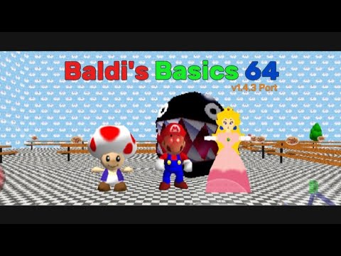 Baldi's Basics 64 v1.4.3 Port | Mod Menu Android (Baldi's Basics Mod)