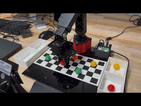 Color Detecting Pick and Place Robot