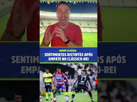 Sentimentos distintos após empate no Clássico-Rei