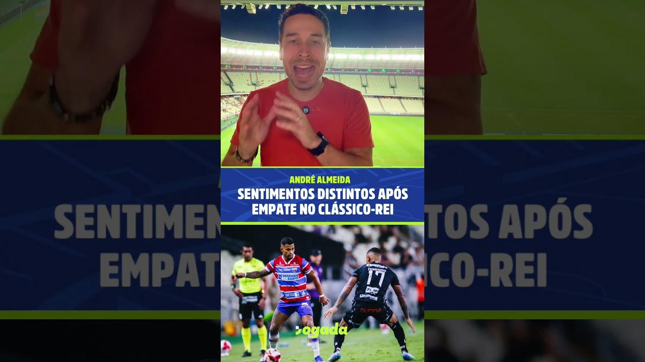 Imagem da notícia Sentimentos distintos após empate no Clássico-Rei