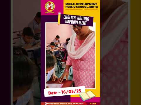✨ English Writing Improvement Activity at MDPS Bihta! ✨🖊️