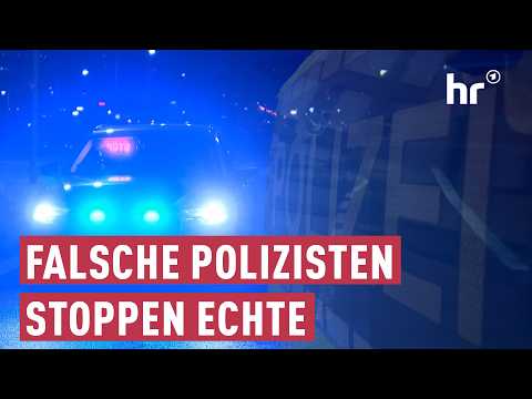 Zivilbeamtin enttarnt Polizeibetrüger
