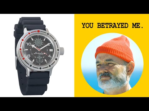 Steve Zissou’s VOSTOK, The Most Untrustworthy Watch In The World