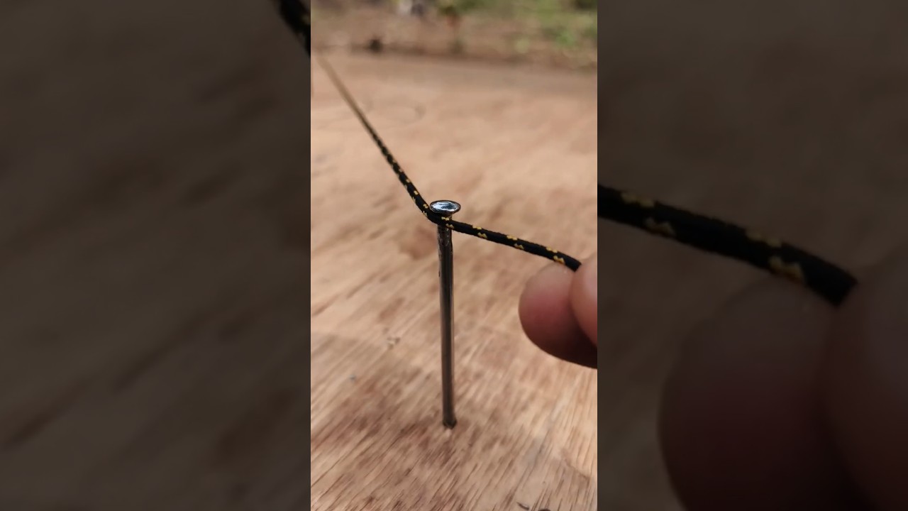 One rope knot.Trusted by profesionals Worldwide