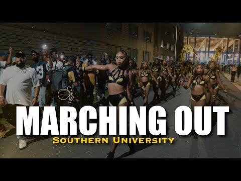 Marching Out | Alabama State University | SU 2025 