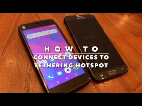 How to connect your device to a tethering hotspot