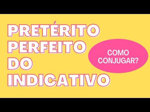 PAST PERFECT INDICATIVE (CONJUGATION)