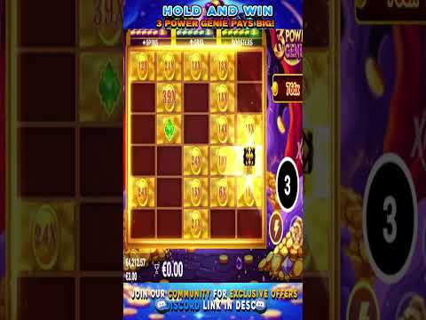 Thumbnail for video: 3 POWER GENIE CRAZY BONUS!!