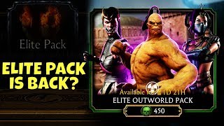 MK Mobile. HUGE Elite Outworld Pack Opening. Is This The Best Diamond Pack?