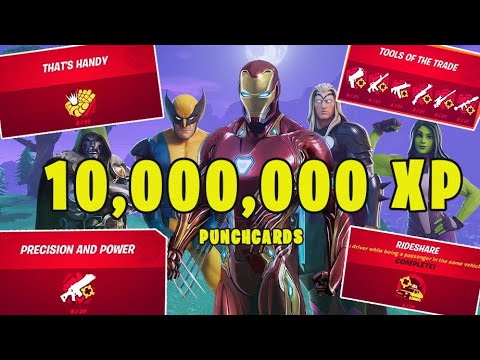 How to Unlock all 55 Punchards in Fortnite Chapter 2 Season 4 - GUIDE