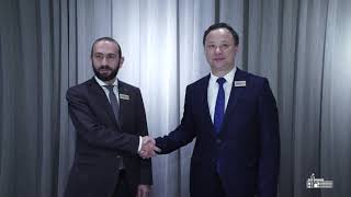 Meeting of the Foreign Ministers of Armenia and Kyrgyzstan