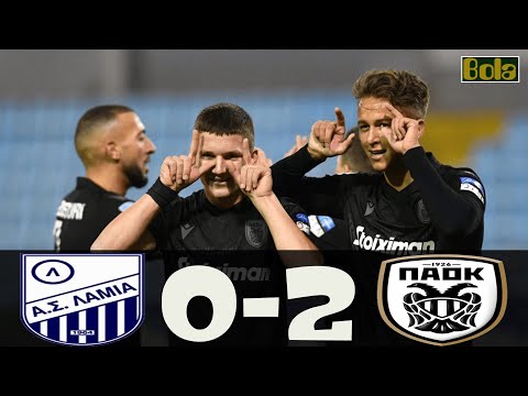 AS Lamia 0-2 FC PAOK Panthessalonikeios Athlitikos...