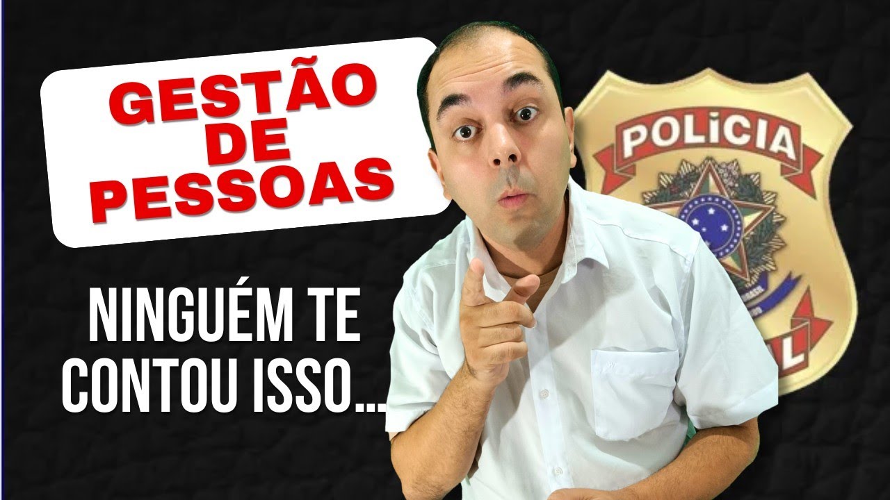 Administrative PF: People Management without fuss – only what falls! CEBRASPE QUESTIONS