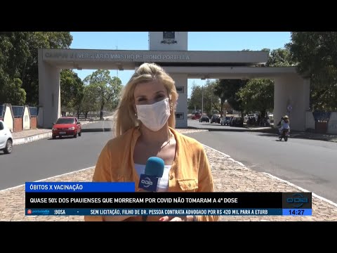 Quase 50% dos piauienses que morreram por Covid-19 não tomaram a 4ª dose 20 07 2022