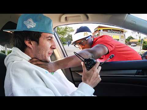 Connecting to Drive Thru Headset Prank