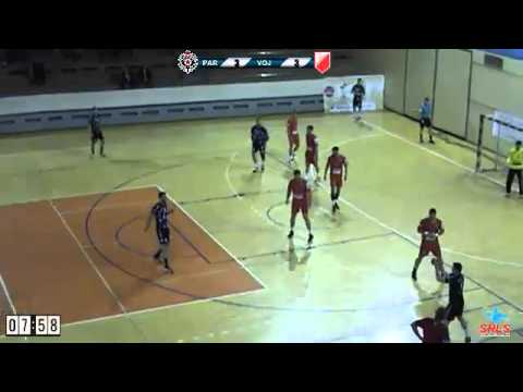 SRLS PlejOf II kolo / RK Partizan - RK Vojvodina - 1. poluvreme