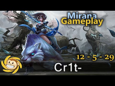 Cr1t- (Gameplay) - Mirana -  Monkey Business - Ranked Match