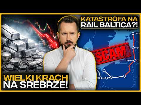 WIELKI KRACH na SREBRZE, OSZUSTWO na RAIL BALTICA i NOWY PREZES FED! #BizWeek