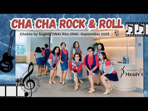Cha Cha Rock & Roll | Medit 1 Line Dance | Choreographer by Sugeng (INA) Rita (INA) -September 2025