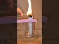Smoke In A Glass Experiment With Paper Matchstick Cool Science Trick Easy Science Experiment