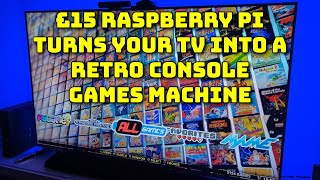 A £15 Raspberry Pi turns your TV into a retro gaming powerhouse - play all the classic consoles