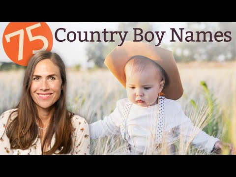 75 Country Boy Names That’ll Make Your Heart Sing - NAMES & MEANINGS!