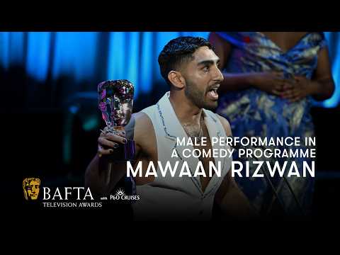Mawaan Rizwan takes home the BAFTA for Male Performance in a Comedy for Juice | BAFTA TV Awards