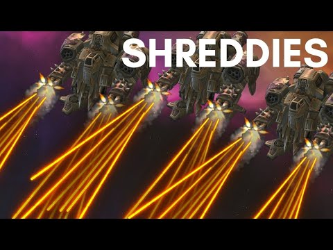 SHREDDER GATLING CANNON ENJOYMENT - Han and Horner Weekly Brawl [Starcraft 2 Direct Strike]