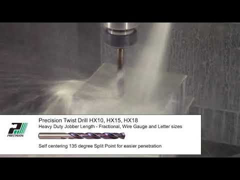 Precision Twist Drill HX Jobber-length Heavy Duty Drill Bit