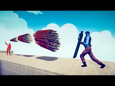 SWAT SHIELD vs EVERY GOD - 🏹Totally Accurate Battle Simulator TABS