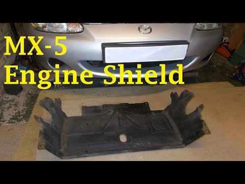Mazda MX-5 Under Engine Shield Removal