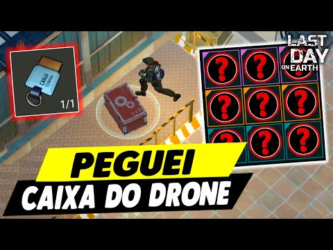 PEGUEI A CAIXA DO DRONE NA CENTRAL DE TRANSPORTE - Last Day On Earth