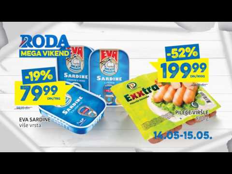 Roda MEGA vikend 14. - 15.05.2016.