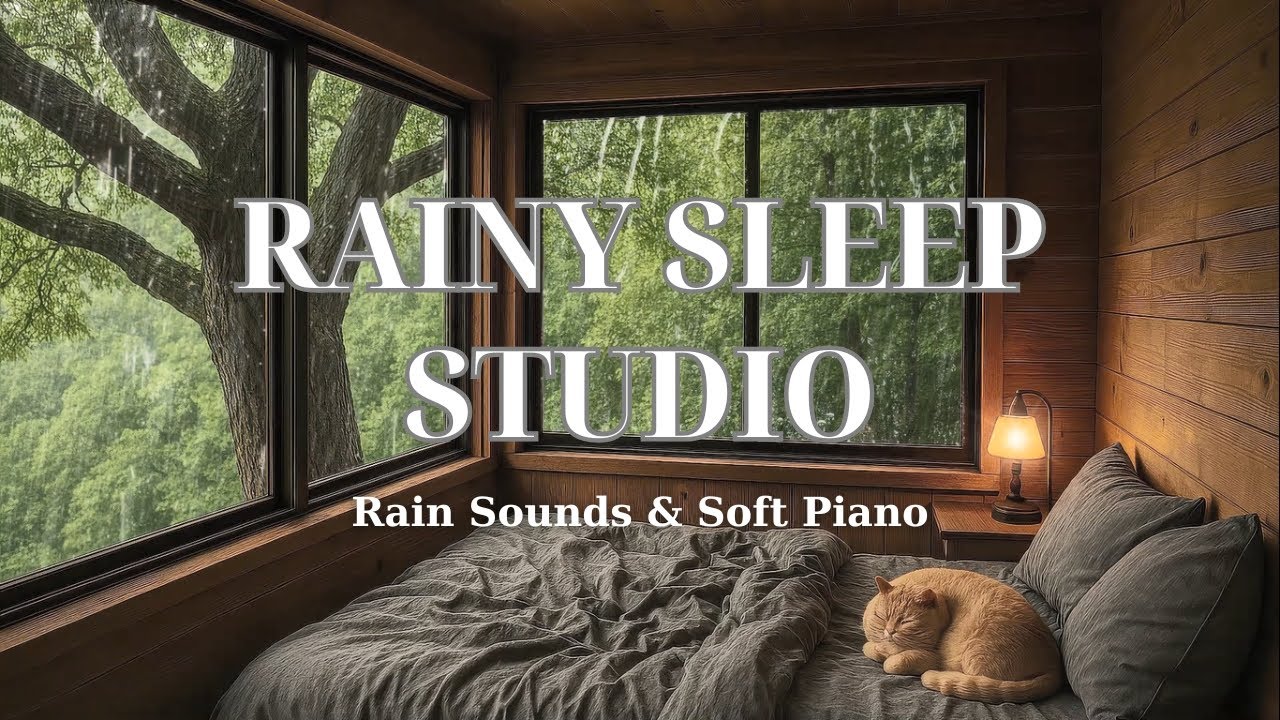Rainy Evening Piano Music for a Cozy and Peaceful Atmosphere