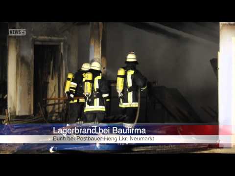 ‎22.01.2012 (NM) 200.000 Euro schaden bei Lagerbrand. Buch bei Postbauer-Heng Lkr. Neumarkt