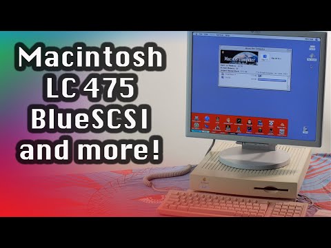RetroDelirium - Macintosh LC 475 upgrades, BlueSCSI and exclusive games