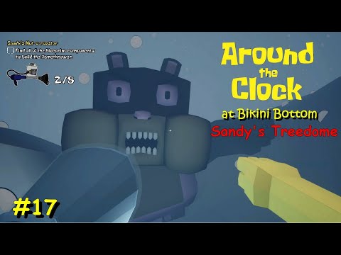 Around the Clock at Bikini Bottom (Full Game) #17 Sandy's Treedome