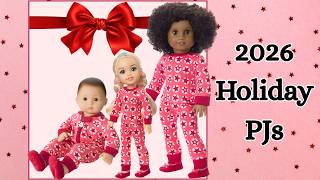 American Girl x Hanna Andersson 2026 Holiday Pajamas | American Girl News 2026