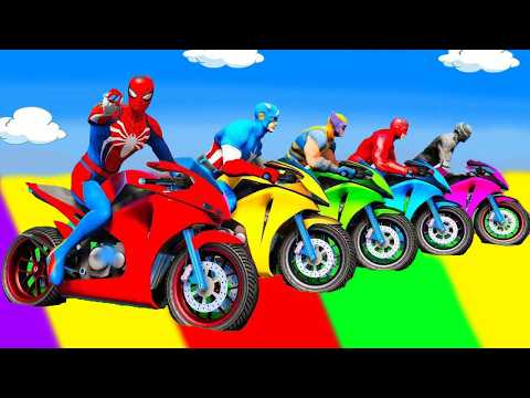 الرجل العنكبوت انقاذ باتمان Spider-Man Rescue batman vs iron man vs venom funny Game GTA 5 superhero