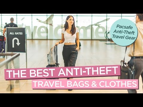 Travel Safe with These Anti-theft Travel Bags and Clothes from Pacsafe