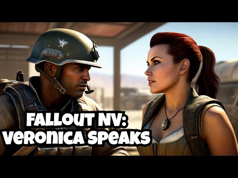 Veronica has unique dialogue at McCarran in Fallout New Vegas