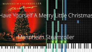 🎹 [Piano Solo]Have Yourself A Merry Little Christmas-Synthesia Piano Tutorial